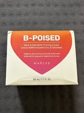 Maelys B-Poised Neck and Firming Cream NIB